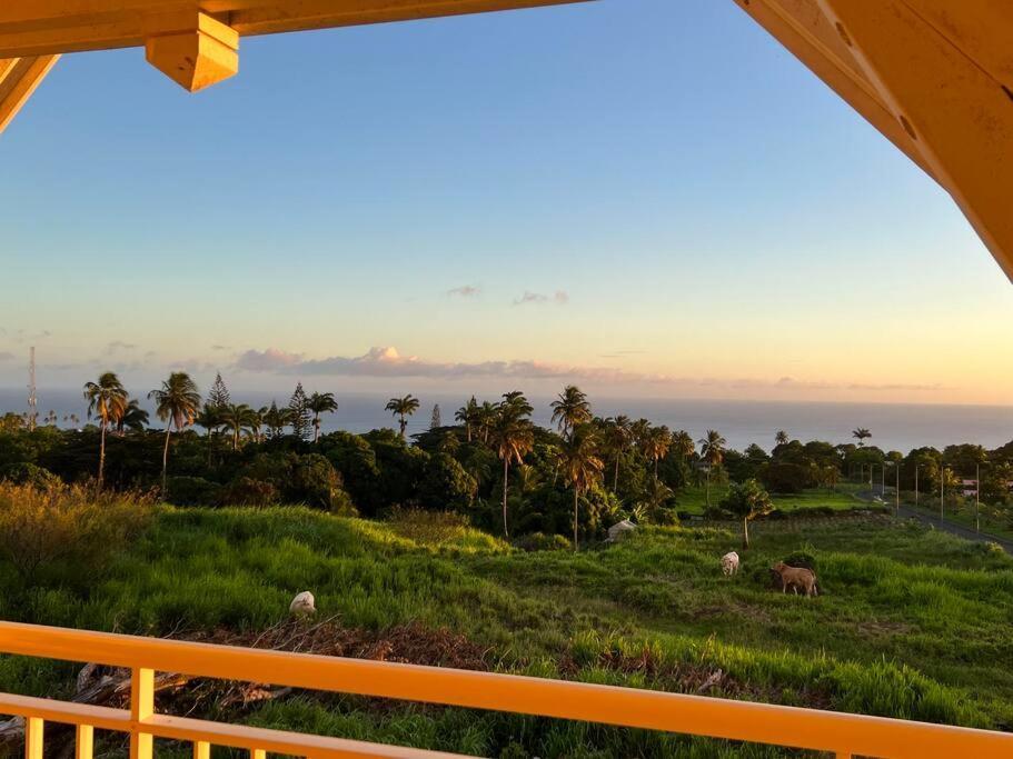 Kanoa Lodge Piscine Et Vue Mer Сейнт Клод Екстериор снимка